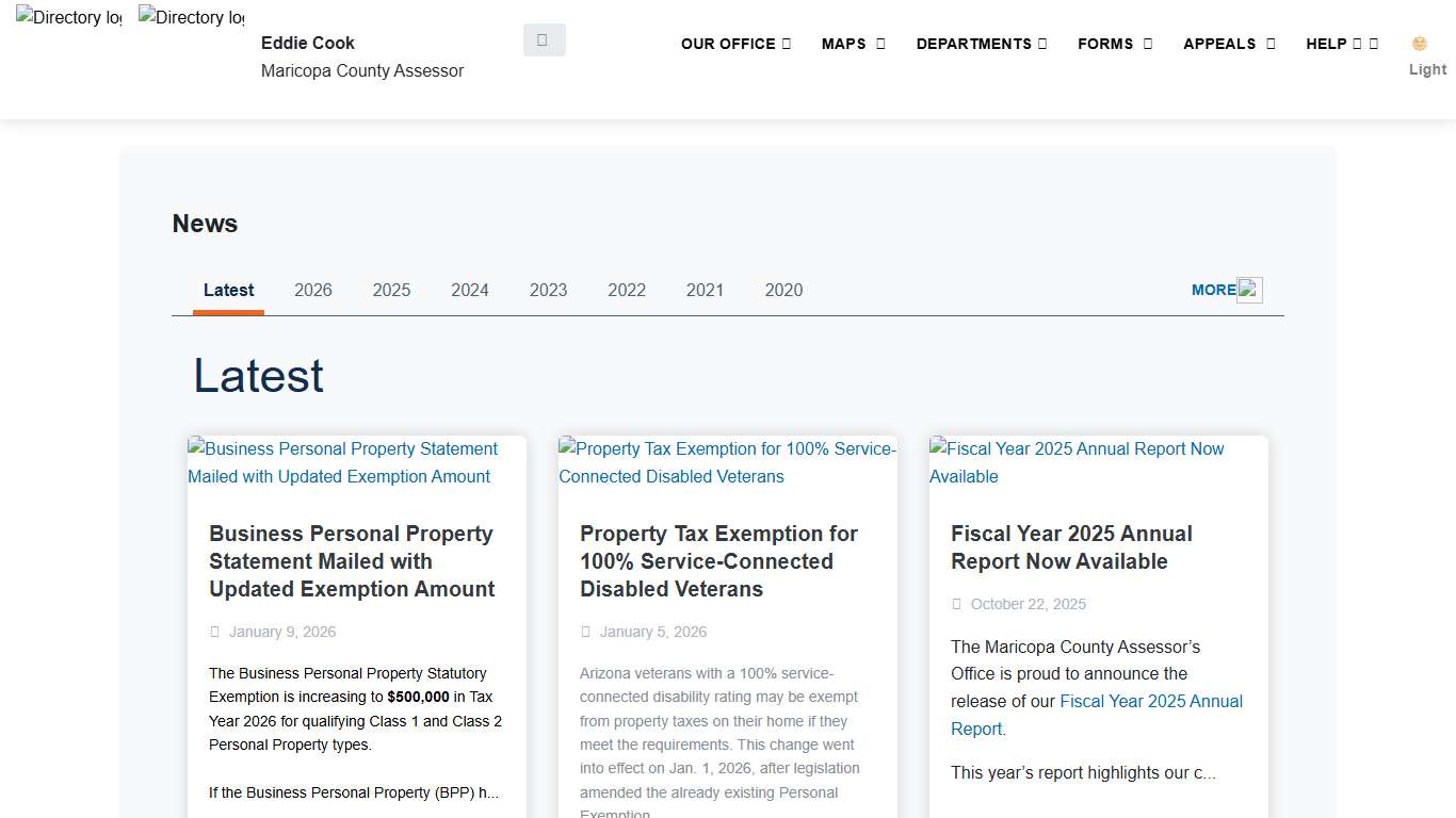 Maricopa County Assessor's Office